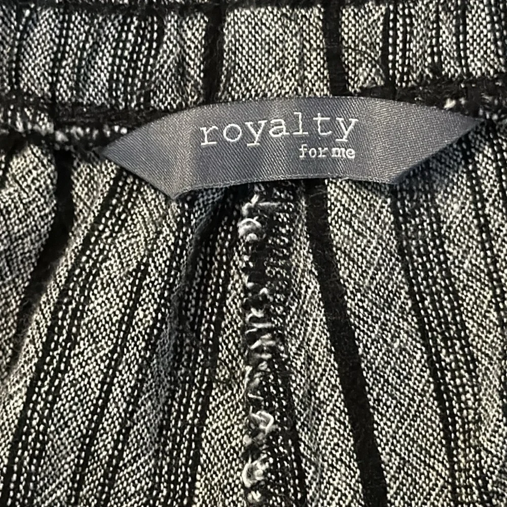 🌺ROYALTY FOR ME STRIPED SPLIT LEGS PANT - Picture 5 of 6
